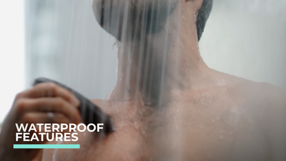 MANSPOT Manscape Groin & Body Hair Trimmer for Men – Waterproof Electric Body Groomer with Ceramic Blades & 90-Minute Runtime